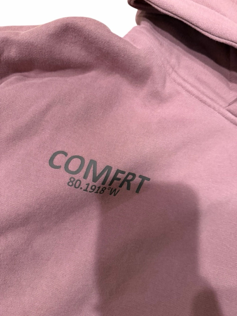 SET Comfrt Coordinate™ Hoodie and Sweatpants Orchid 3x lounge plus size - Picture 3 of 10